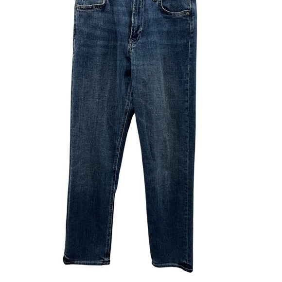 Zara Dark Blue Flare Jeans - Picture 3 of 7